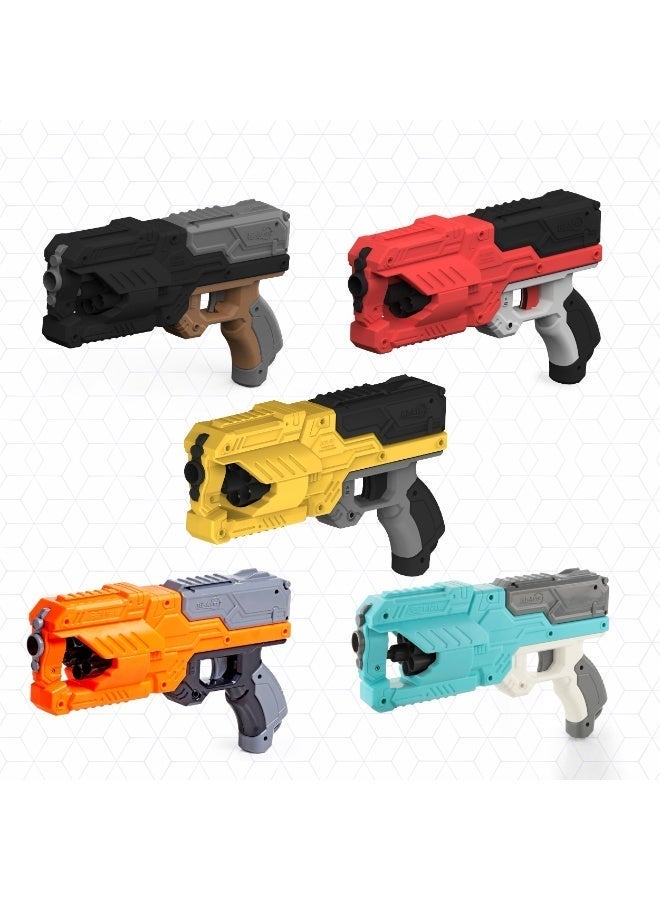Chanak High Performance Six Fire Gun, Toy Blaster Gun With 6 Dart Rotating Drum, Hi-Arm Toy Gun For Kids Above 6 years, Accurate Upto 45 Feet, Includes 10 Soft Bullet Darts,  (Color As Per Availability) - Image 3