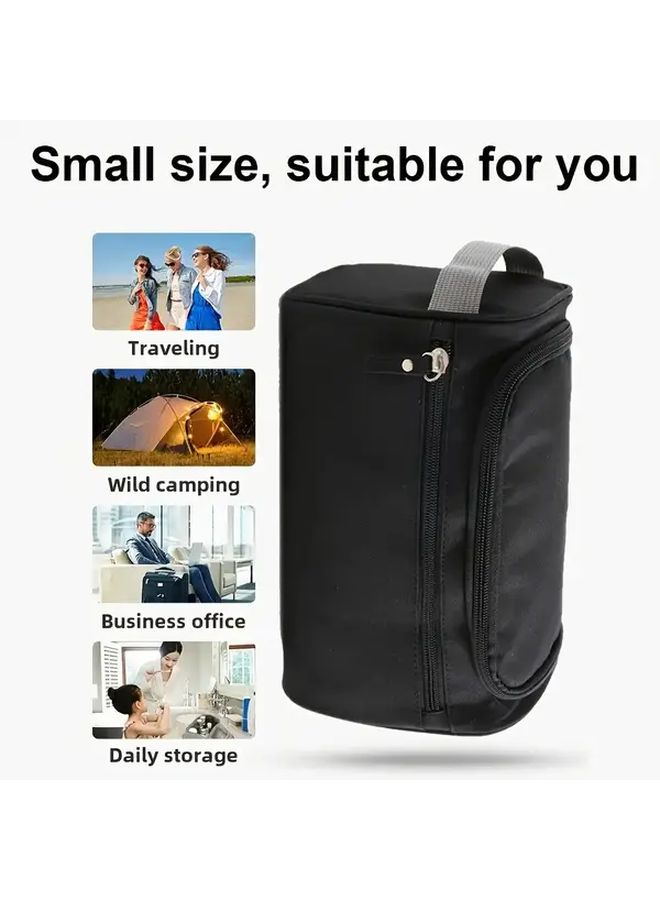 Gray Compact Projector Carrying Case Durable Storage Bag For Hy300 Pro Hy320 Mini And More Portable Design With Protective Pouch Mesh Pocket And Sturdy Construction Travel Accessory - Image 4