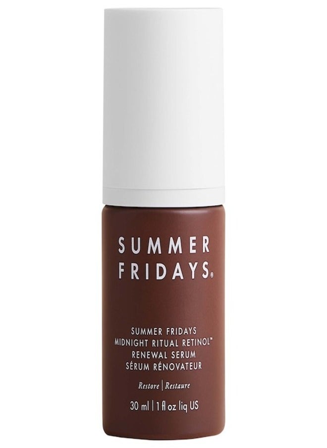 SUMMER FRIDAYS Summer Fridays Midnight Ritual Retinol Regenerating Serum - 30ml  - Image 1