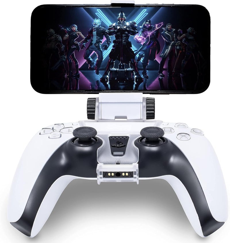 ADZ PS5 Controller Phone Mount Holder Clamp Smart Clip for PS5 Dualsense Controller Perfect for PS Remote Play - Image 3