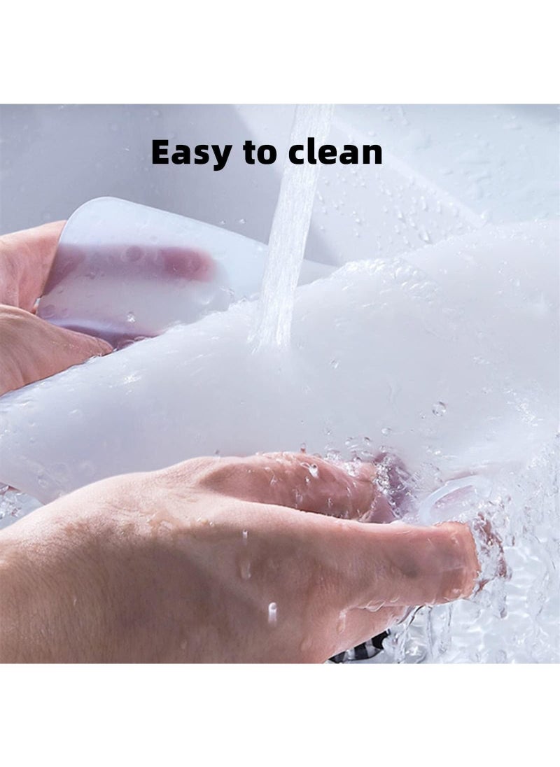 Sweet seven 4 Pcs Silicone Floor Drain Anti-Odor Mat Silica Gel Drain Plugs Anti-Odor Deodorizing Cover Kitchen Seal Sewer Deodorization Suitable for Kitchen Bathroom and Laundry  - Image 4