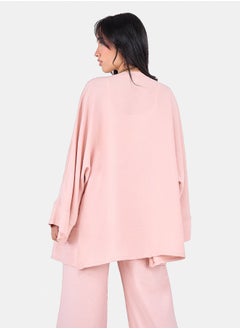 Clue Hip Length Tencel Cardigan  - Image 4
