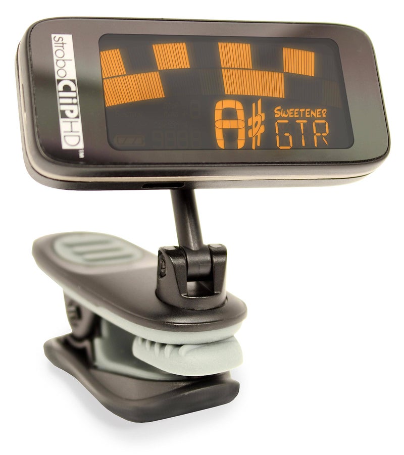 Peterson StroboClip HD Clip-On Tuner | Guitar, Bass, Violin, Ukulele, Harp, Brass, Woodwind, Orchestral - Image 1