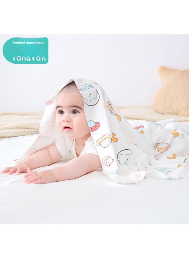 Babyface Tongyan Xingsheng Baby Swaddle, Pure Cotton Class A, Maternity Ward Swaddling Cloth, Wrap Blanket, Sleeping Bag, Spring And Summer Supplies, 2-pack - Image 1