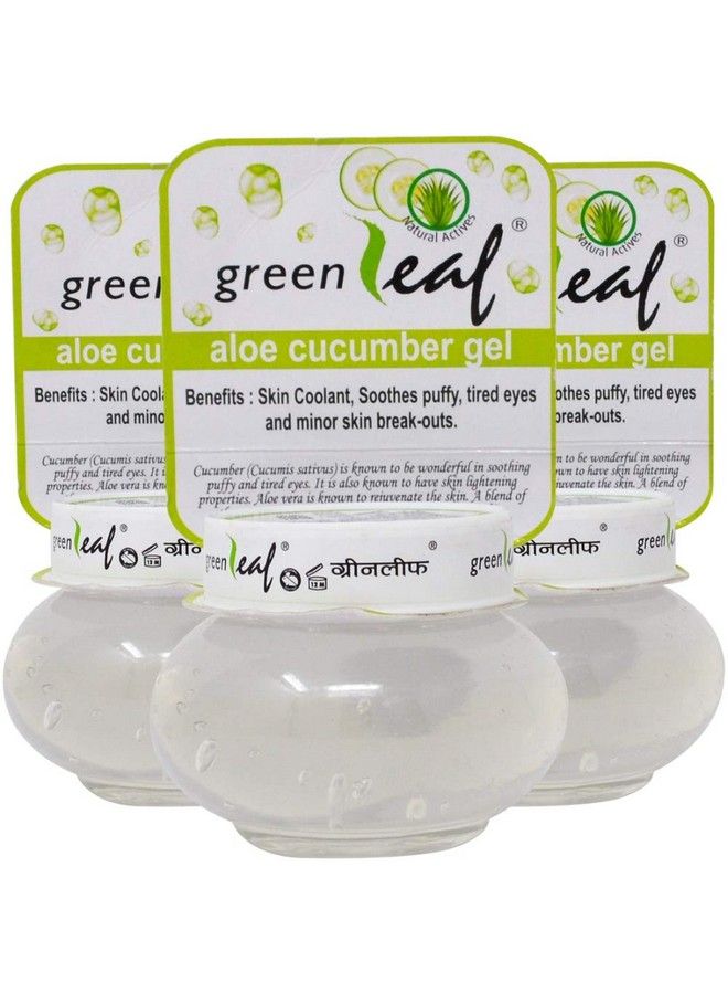 Green Leaf Aloe Cucumber Gel 120Gm Each Pack Of 3 - Image 2