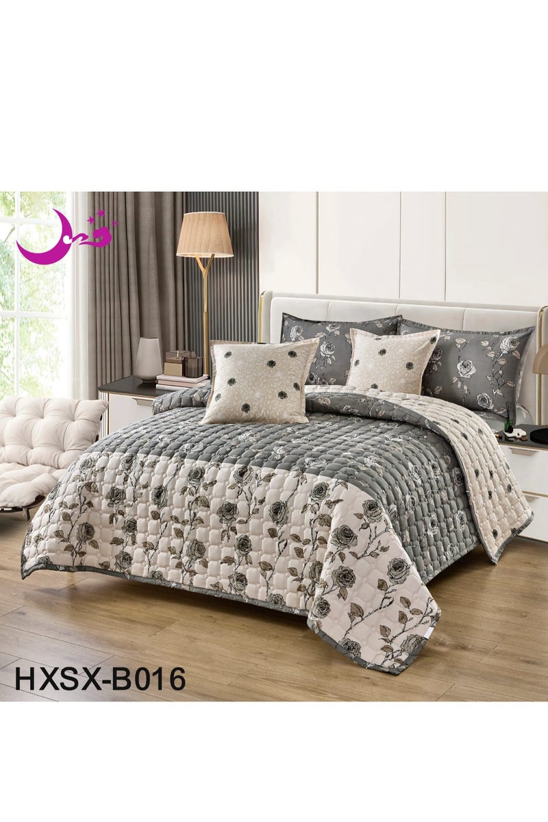 Moon Bedspread comforter set consisting of 4 pieces, polyester comforter, size 170 by 220 cm