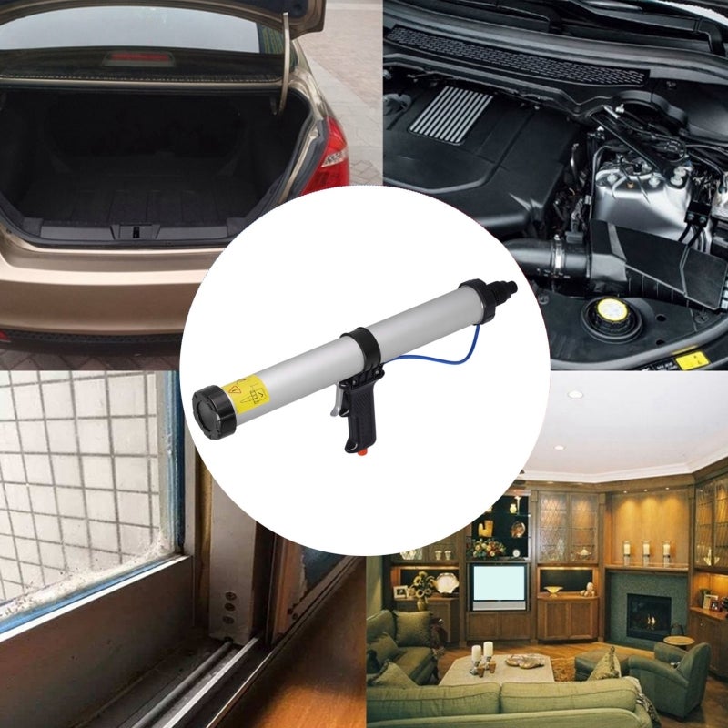 Pneumatic Tool: Refined Aluminum Alloy, Durable Rust-proof, Ergonomic Comfort Grip - Large Capacity, Industry Standard, Classic Shape for Building Decoration, Solar Industry, Automotive Parts, Ship Co - Image 5