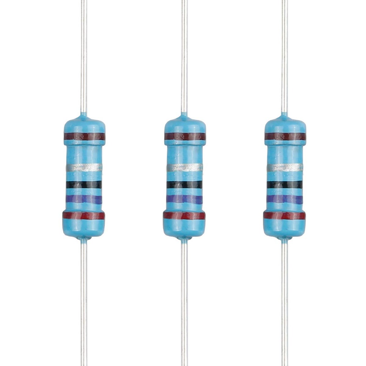 EDGELEC Store 100pcs 2.7 ohm Resistor 1/2w (0.5Watt) ±1% Tolerance ...