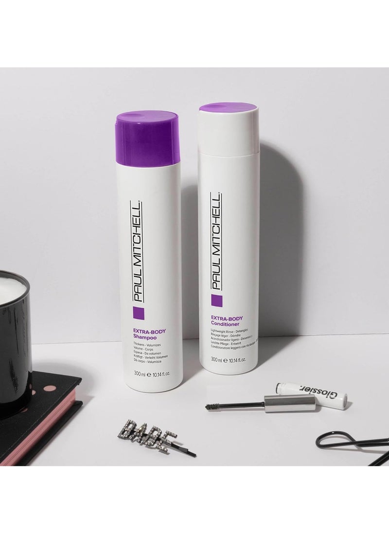Paul Mitchell Paul Mitchell Extra-Body Shampoo 1000ml – Volumizing & Strengthening Shampoo for Fine or Normal Hair, Adds Body & Shine, Professional-Size Formula  - Image 5