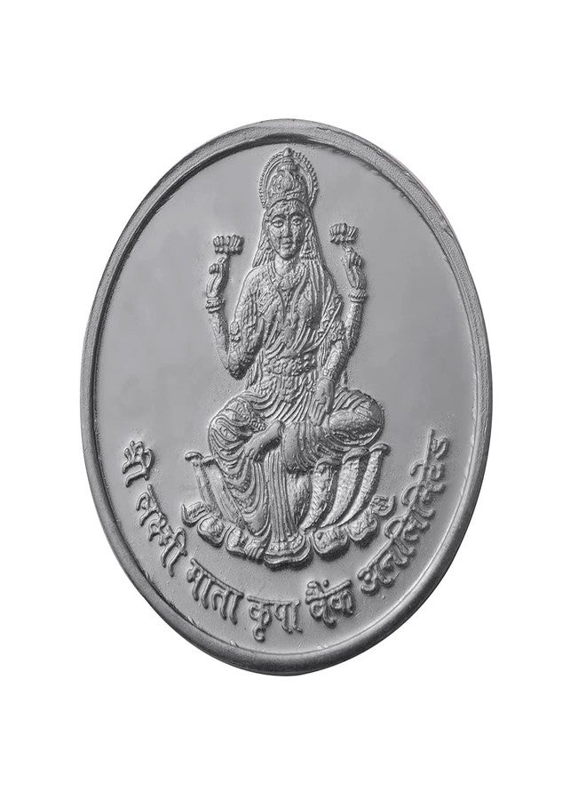 Pray Everyday Laxmi Mata Ji Silver-Plated Coin (Set of 7 coins) - Image 1