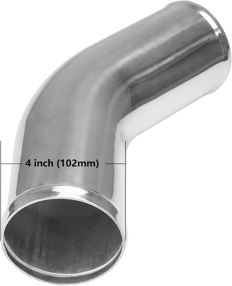 Ucreative 45 Degree Aluminum Alloy Intercooler Pipe - Image 2