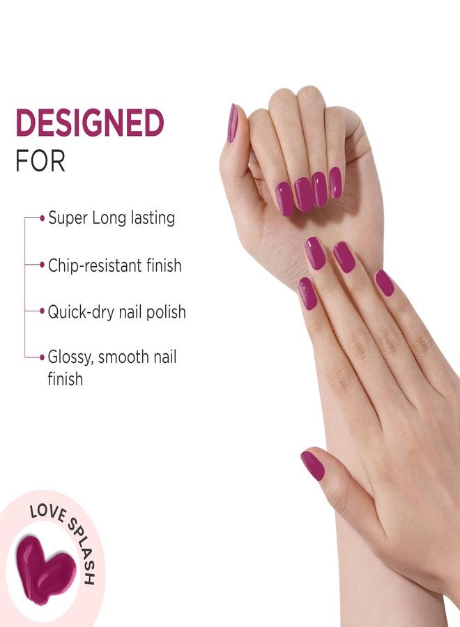 Oshea Herbals - Nail Enamel 09 Love Splash - Image 2