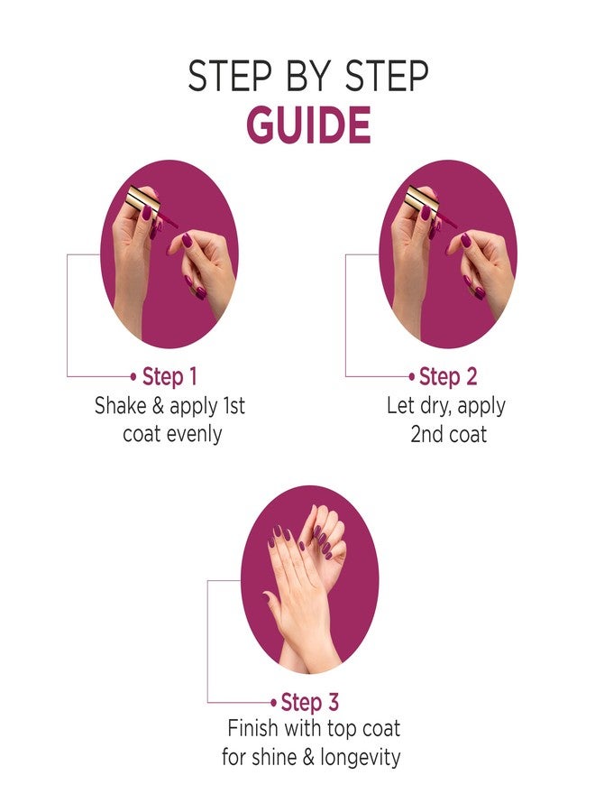 Oshea Herbals - Nail Enamel 09 Love Splash - Image 5