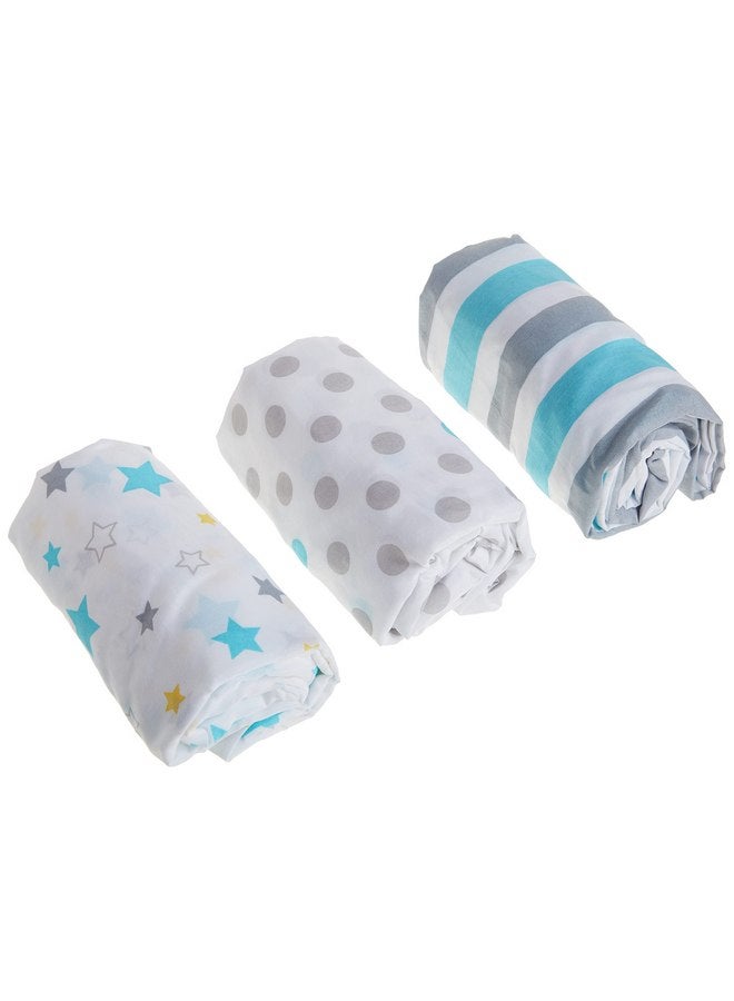 نوجو ملاءات سرير الأطفال توينكل توينكل من NoJo Little Bedding من NoJo، مكونة من 3 قطع - Image 2