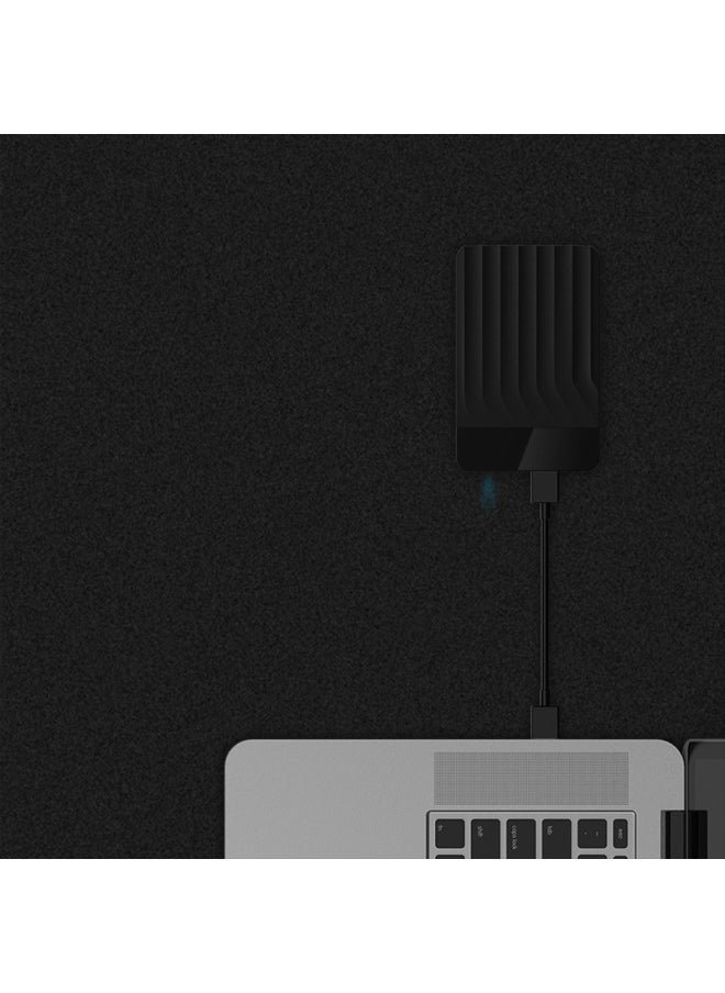 Generic Portable Mobile Hard Disk Box External Hard Disk Shell HDD Mechanical 2.5 Inch-Color:Black  - Image 4