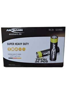 Ansmann Super Heavy Duty Zinc LR-6 AA/LR 03 - AAA Batteries 24 pieces Value Pack Box Pack (AA) - pzsku/Z5D438604E1A71226AC44Z/45/_/1739342738/61078c88-bae1-4953-a31a-871a988d715b