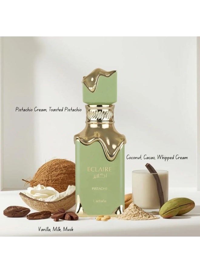 Lattafa Eclaire Pistache Unisex 100ML - Image 5