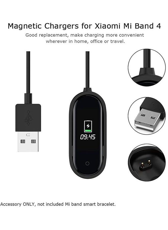 Generic USB Charging Cable For Mi Band 4 Replacement Cord Charger Adapter Compatible For Xiaomi Mi Band 4  - Image 2