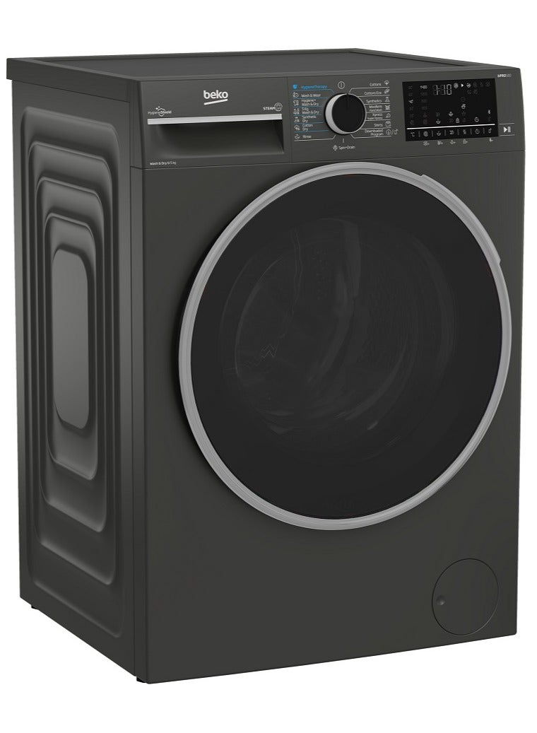Beko Freestanding Washer Dryer-8 kg- BWD08520MCI Grey - Image 2