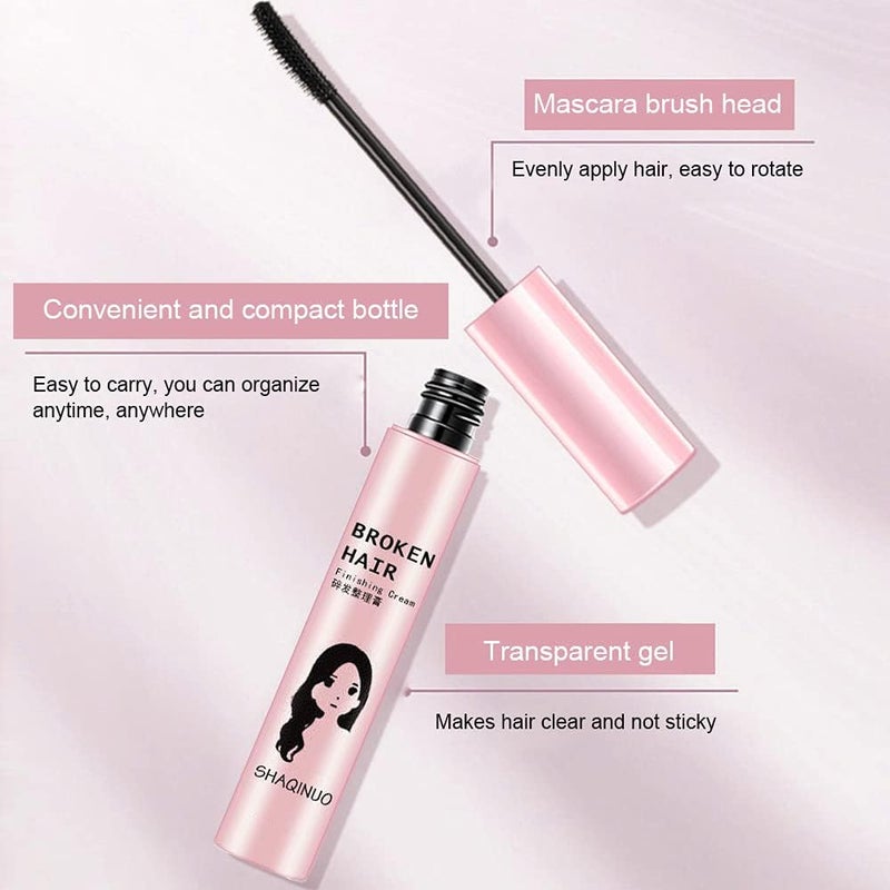 KlsyChry Hair Feel Stick, 2-Pack Hair Feel Finishing Stick, Hair Finishing Stick, Broken Hair Finishing Cream, Hair Styling Wax Stick, Hair Mascara Styling Gel Refreshing Not Greasy Fixing Bangs Stereotypes - Image 5