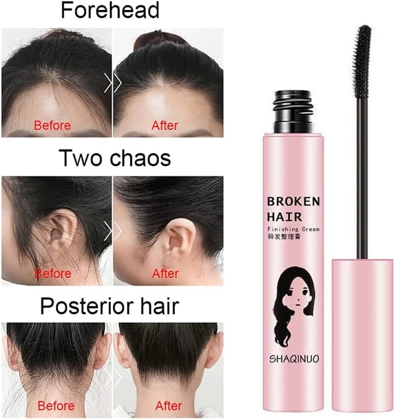 KlsyChry Hair Feel Stick, 2-Pack Hair Feel Finishing Stick, Hair Finishing Stick, Broken Hair Finishing Cream, Hair Styling Wax Stick, Hair Mascara Styling Gel Refreshing Not Greasy Fixing Bangs Stereotypes - Image 3