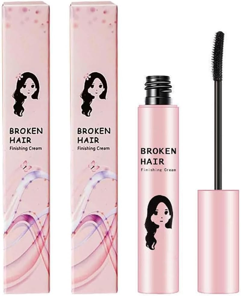KlsyChry Hair Feel Stick, 2-Pack Hair Feel Finishing Stick, Hair Finishing Stick, Broken Hair Finishing Cream, Hair Styling Wax Stick, Hair Mascara Styling Gel Refreshing Not Greasy Fixing Bangs Stereotypes - Image 1