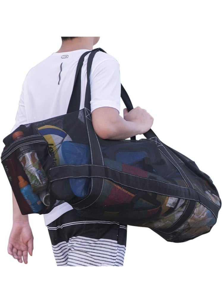 Falahhy Mesh Dive Bag for Scuba or Snorkeling - Diving Snorkel Gear Bags Extra Large Beach and Totes with Zipper Pockets Oversized Duffle Ideal Your Pool Trip (XXL, 37x15x15 icnhes) - Image 2