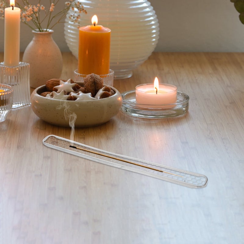 Stainless Steel Incense Burner Screen Honeycomb Mat Avoid Flame Incense Burner Insert Mat - Image 5