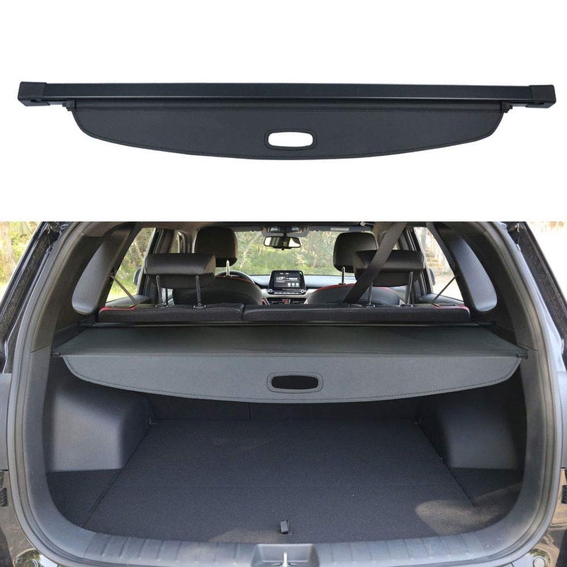 BOPARAUTO Cargo Cover for Kia Sportage Accessories 2017 2018 2019 2020 2021 2022 Rear Black Trunk Shade Luggage Security Cover