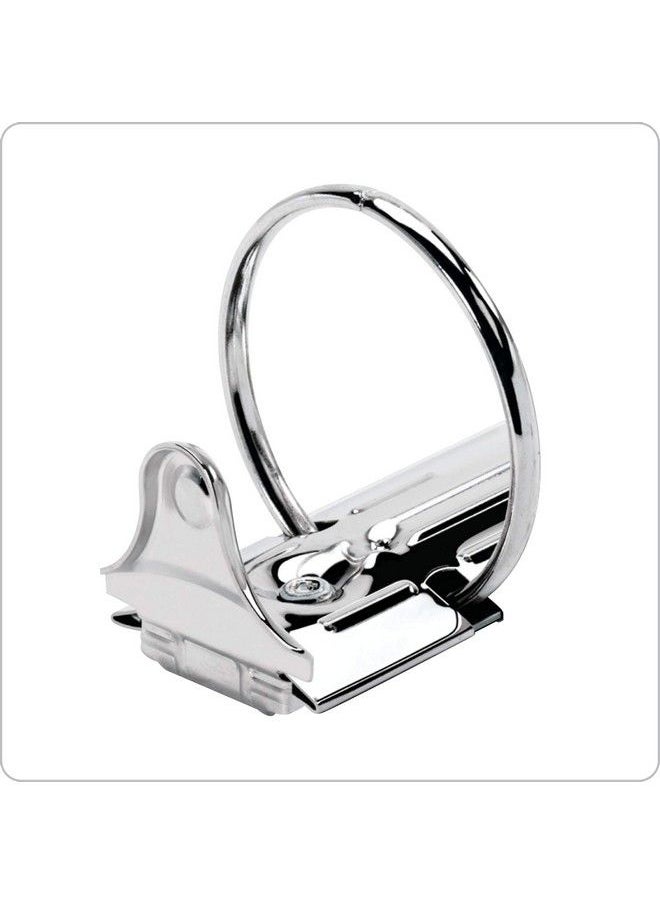 Cardinal 3 Ring Binder 3 Inch Performer Clearvue Binder Round Rings 625Sheet Capacity Customizable Clearvue Covers Pvcfree Black (67525)  - Image 5