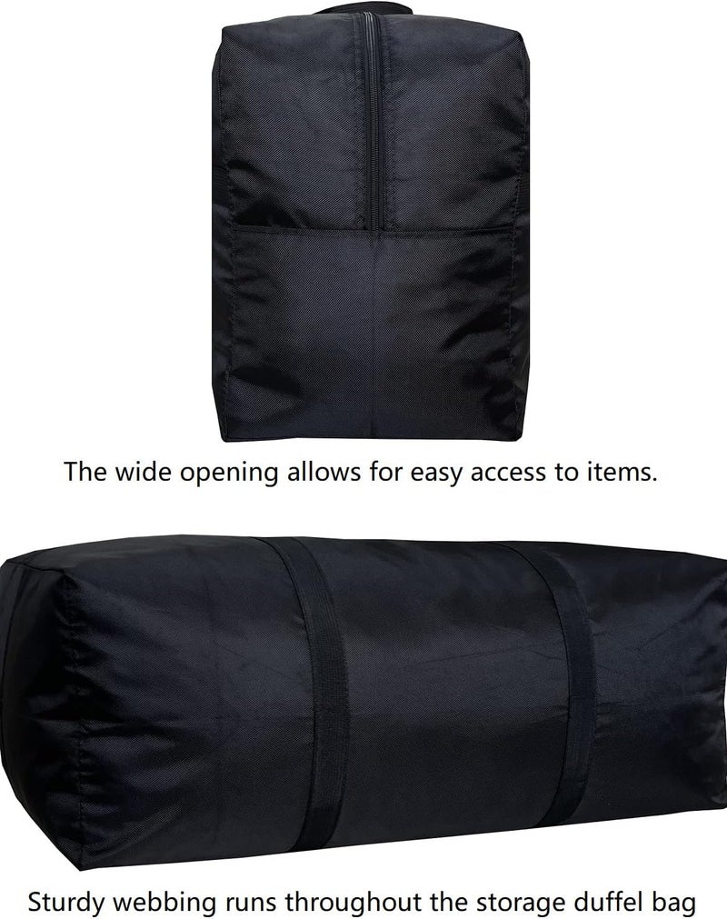 DoYiKe Extra Large Storage Duffle Bag for Travel, Big Foldable Huge XL Tent Storage Duffle Bag for Traveling - Image 2