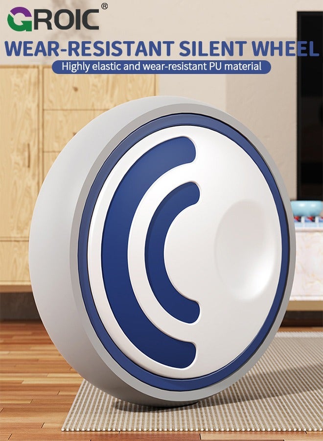 GROIC Toddler Scooter, Baby Ride-on Toy, Activity Walker Baby Racing Car, No Pedal & 4 Silence Wheels & Widened Seat & Wonderful Children's Music & Cool Headlights Pre-School First Riding Toys - Image 4