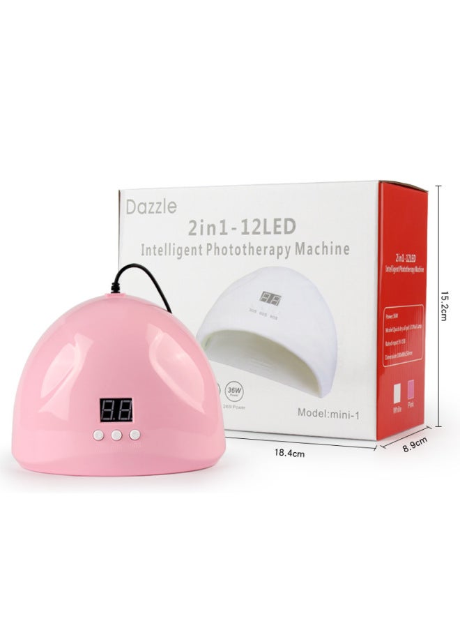 nail Lamp Quick-drying Small Usb Lamp Phototherapy Machine Mini Polish Glue Baking Lamp Uv Phototherapy Lamp - Image 5