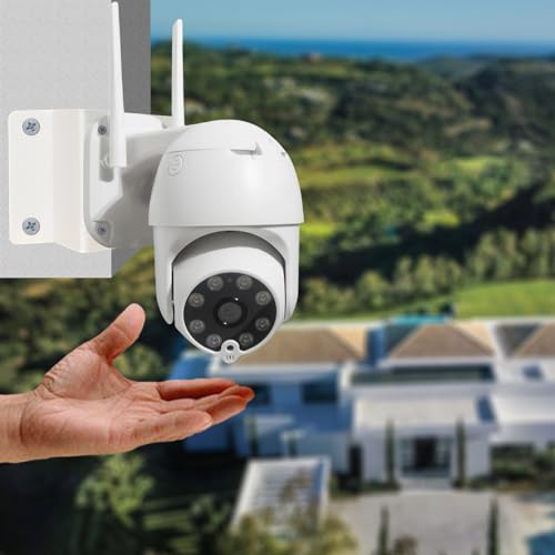 WiTi Mini Size Corner Wall Mount for WiFi IP Camera, Solid Metal Holder Mounting Corner Bracket for Security Cameras,Compatible with Wyze Ring Cameras Bullet and Dome - Image 3