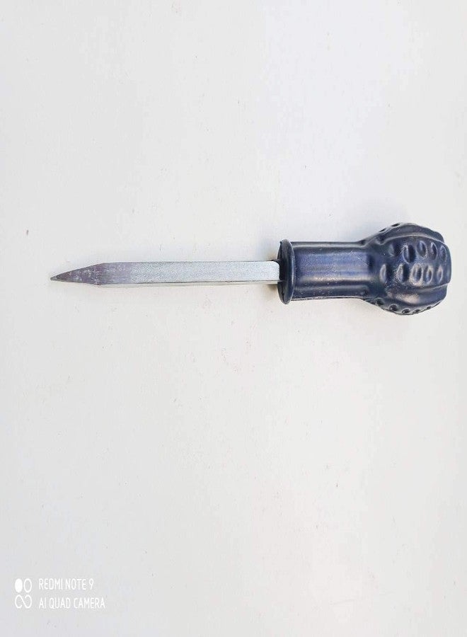FTE Fiber Handle 10mm Rod Ice Pick/Puncher/Piercing Tool/Pocker with Sharp Edge for All Sort of Works- Size 24 x 3 cm - Image 3
