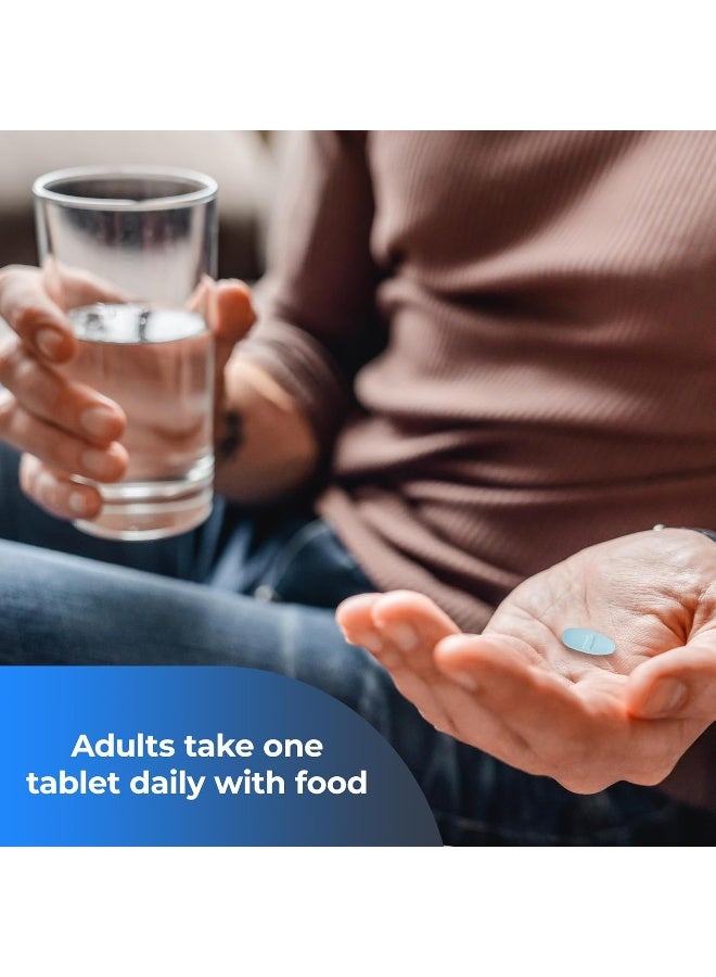 ONE A DAY باير ون-أ-داي، للرجال 50+، ميزة صحية، مكمل متعدد الفيتامينات/المعادن، 100 قرص - Image 4