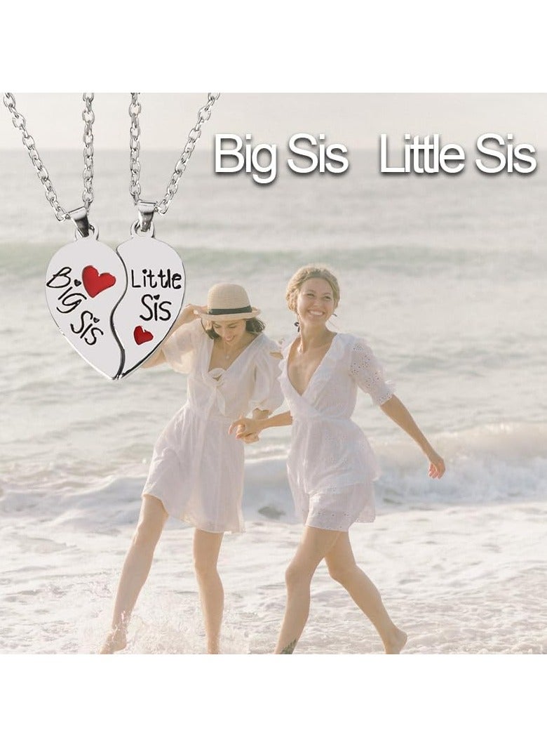 أوزيغالور هدايا الأخت الكبرى للأخت الصغرى للأخت الكبرى هدايا عيد ميلاد الأخت الكبرى للأخت الصغرى للنساء سلاسل مفاتيح متطابقة للأخوات هدايا عيد ميلاد الأخت الصغرى من الأخت الكبرى للأمهات - Image 5