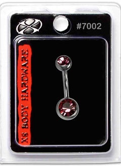 Stainless steel 316L rose belly ring