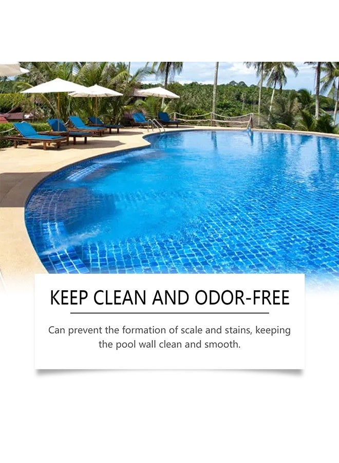 Jaysuing Pool Cleaning Tablets, Pool Clarifier, Ultimate Clarity Booster For Crystal Clear Water, Fast Acting & Long Lasting, Reduces Cloudiness, Enhances Filter Performance, Safe For All Pools, 100g - Image 4