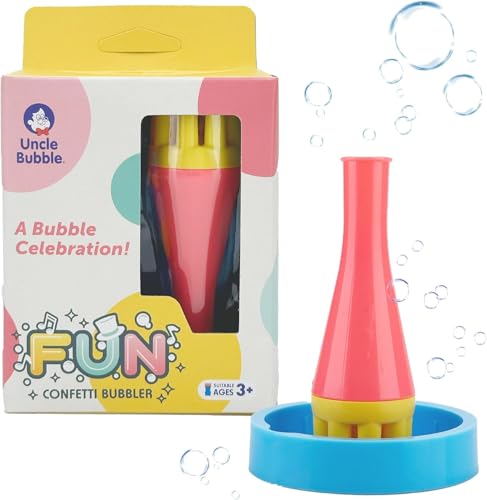 Uncle Bubble Blower for Kids and Toddlers Uncle Bubble Mini Bubble Blower Makes Thousands of Bubbles Ease Durable Outdoor Toy - Image 1