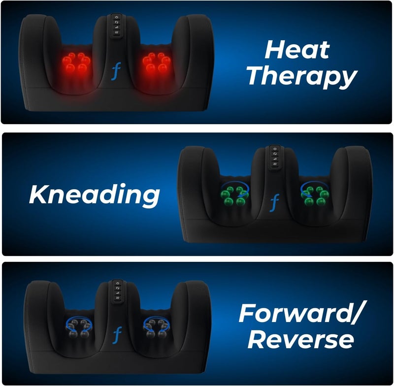 ReAthlete FOOTTOPIA Foot Massager Machine with Heat Foot and Calf Massager Ultimate Feet Massager for Pain Relief and Circulation Boost Deep Tissue Massager - Image 4