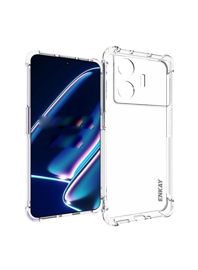 HuHa Case Cover For Realme GT Neo5 SE 5G  Hat-Prince Transparent TPU Shockproof Phone Case