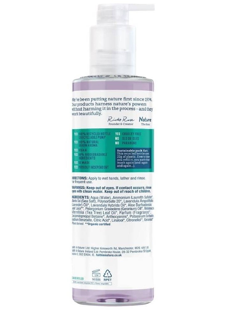 Faith in Nature Hand Wash With Lavender And Geranium  - Image 2