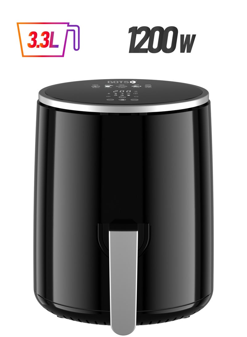 Dots Air Fryer home with large capacity3.3L, 1200W Smart multifunctional oil-free electric skillet - Image 1