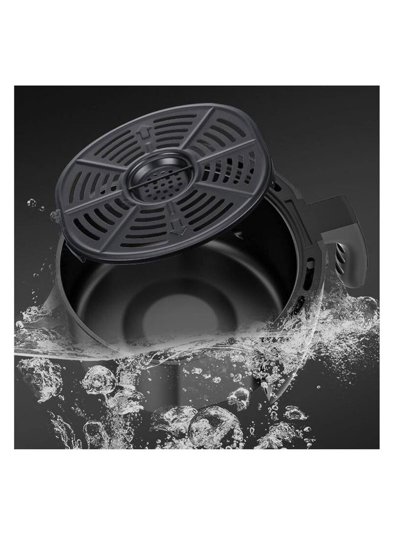 Dots Air Fryer home with large capacity3.3L, 1200W Smart multifunctional oil-free electric skillet - Image 3