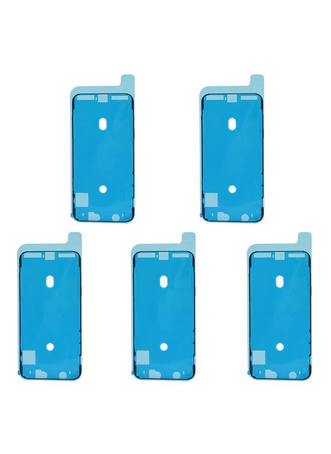 Thoraya 5Pcs Front Housing Waterproof Sealing Adhesive Tape Glue Replacement for iPhone X  - Image 1