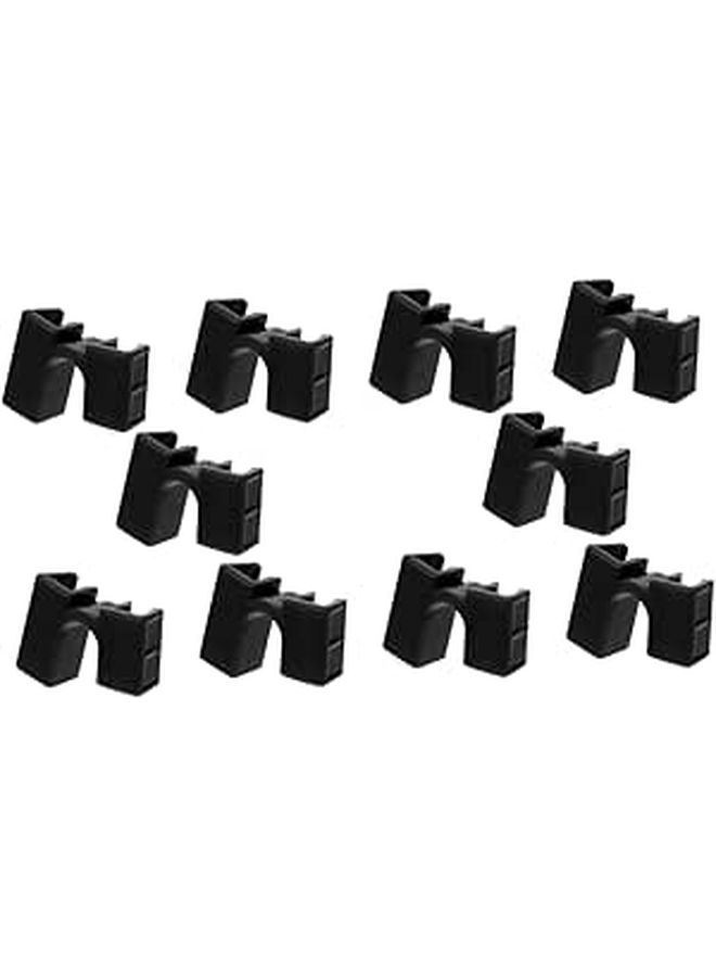 Unomor 10 Pack Reusable Chopstick Training Clamps Portable Dining Case - Image 1