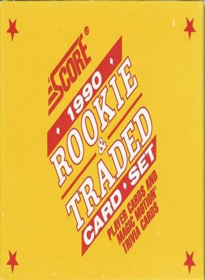 مجموعة بطاقات البيسبول لعام 1990 من Score للاعبين المبتدئين والمتداولين - Image 3