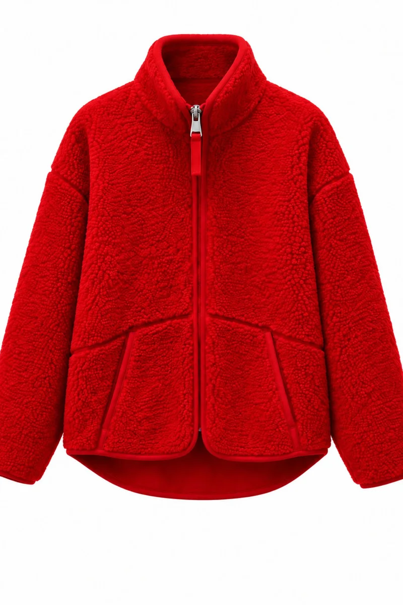 ميكسراي MIXRAY Women's Half Zip Textured Sweatshirt