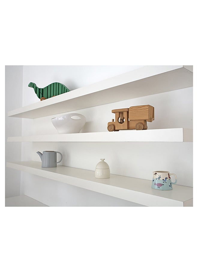 FLOATING WALL SHELF 60CM WHITE SIZE : 60x19.5x3.8cm - pzsku/Z5D4579927EEF161369A5Z/45/_/1699343935/6ca97cdd-18a5-42fc-be82-748d9638a5d0